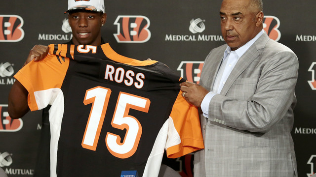 Dalton lauds Bengals rookie Ross: 'We've got the fastest guy in the NFL'