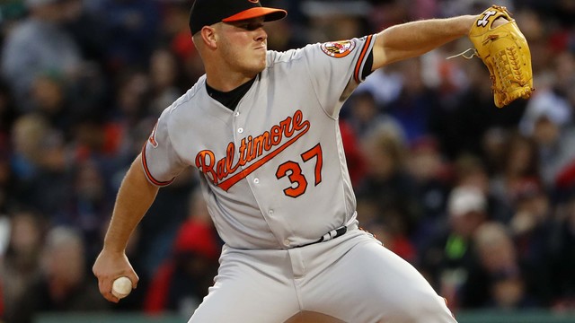 Watch: Bundy plunks Betts with 95-mph fastball