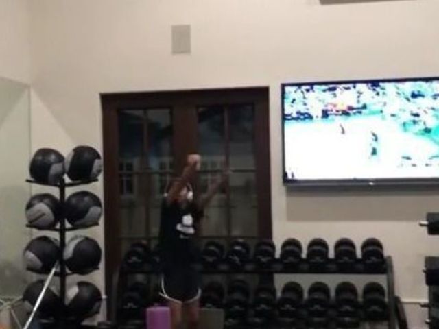 Watch: Kobe's daughter pulls very Black Mamba move