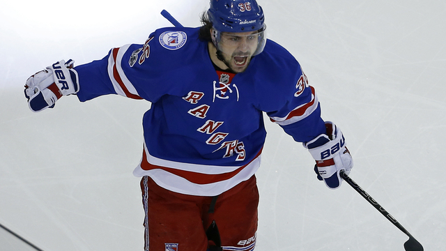How Zuccarello's line set the tone for a crucial Rangers win