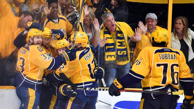 Predators down Blues to take stranglehold on series