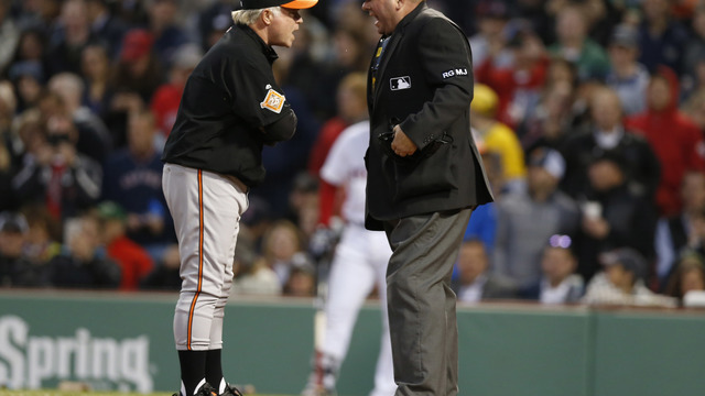 Umpire believes ejecting Gausman was warranted to 'end this stuff'