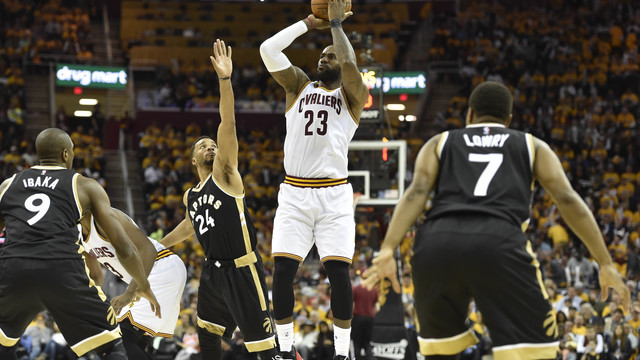DeRozan jokes he'll give $100 to anyone who can stop LeBron