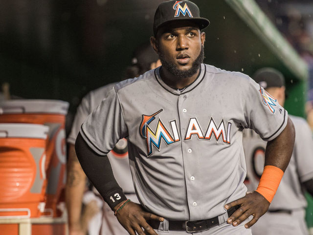 Watch: Marcell Ozuna's wife has some serious pop