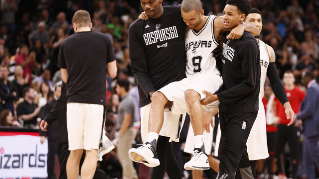 Spurs' Parker out for season with ruptured left quadriceps tendon