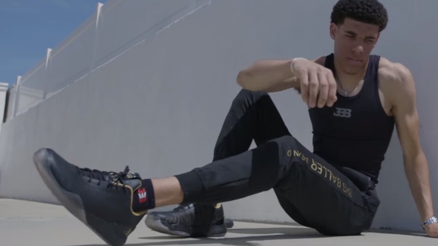 Watch: Lonzo Ball unveils signature shoe for $495