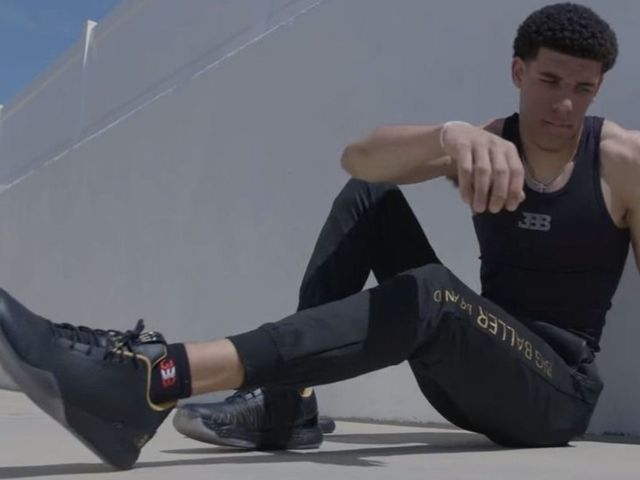 Watch: Lonzo Ball unveils signature shoe for $495