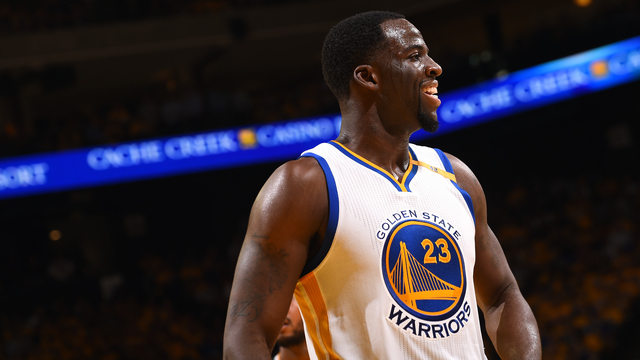Green tweaks left leg in Game 2 vs. Jazz