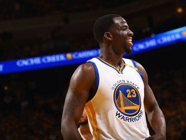 Green tweaks left leg in Game 2 vs. Jazz