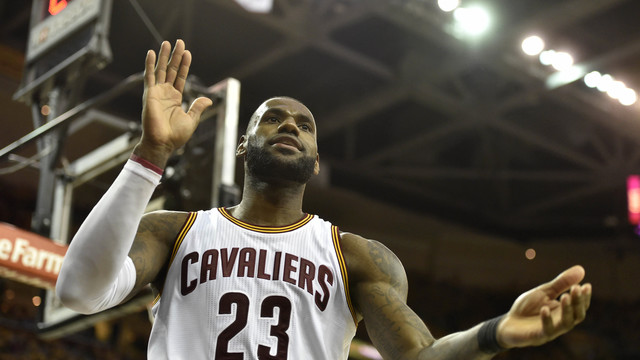 LeBron downplays spinning ball vs. Ibaka: 'It was a mental thing'
