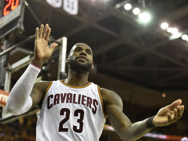 LeBron downplays spinning ball vs. Ibaka: 'It was a mental thing'