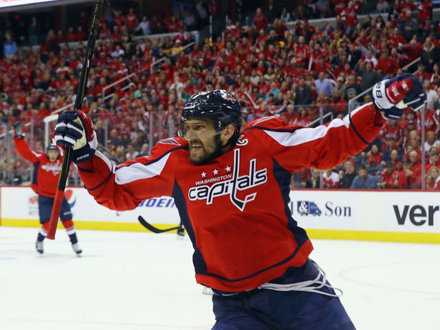 Watch: Ovi hammers home spin-around slapshot early vs. Canadiens