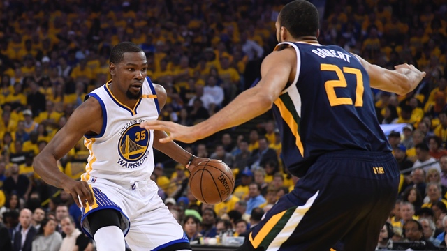Durant puts Jazz in 3-0 hole by turning Gobert into defensive liability