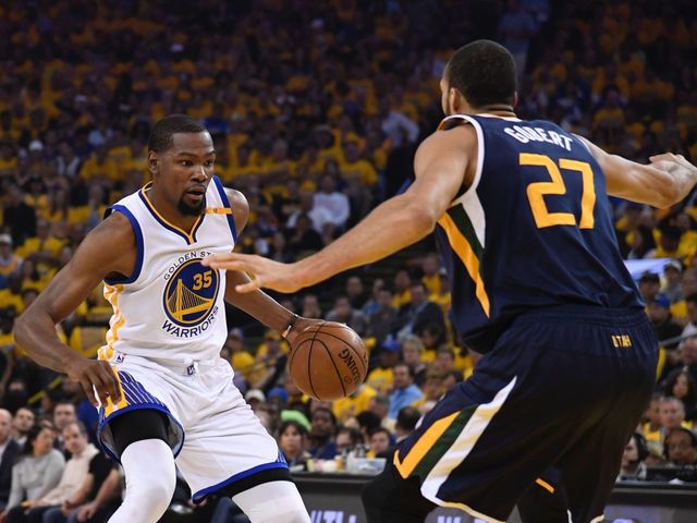 Durant puts Jazz in 3-0 hole by turning Gobert into defensive liability