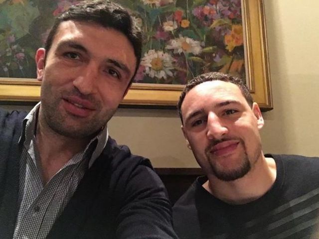 Look: Warriors' Pachulia boasts about outscoring Klay in 'historical night'