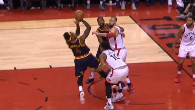 Watch: Shumpert kicks DeRozan below the belt