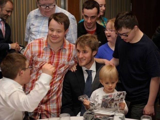 Turris dined with special needs kids after scoring OT winner