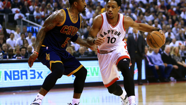 Lue fines J.R. Smith $100 for biting on DeRozan's pump fake in Game 4