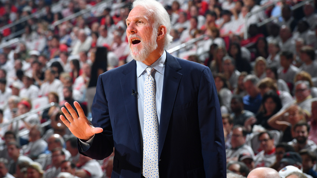 Pop laments Spurs' transition D: 'You'd have traded all the players and fired me'