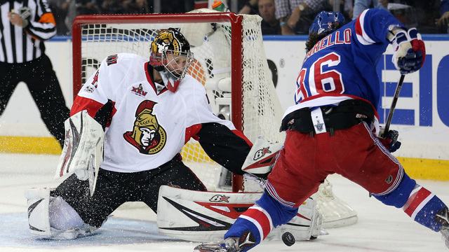 Senators knock out Rangers to advance to conference finals