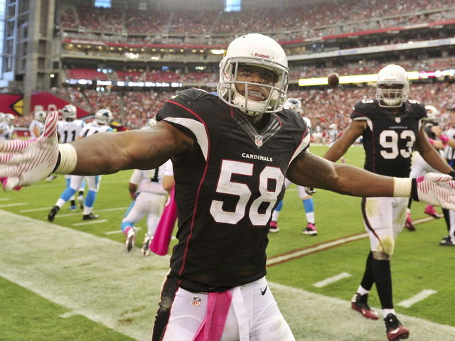 Cardinals release Daryl Washington after reinstatement from 2014 ban