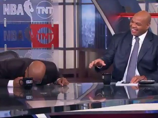 Watch: 'Inside the NBA' roasts Barkley for getting viciously dunked on