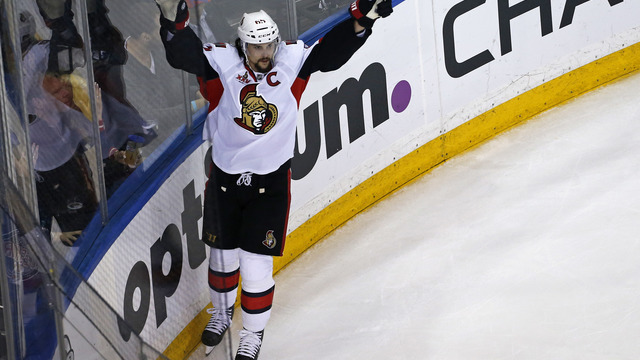 Karlsson has been on ice for all 10 of Sens' game-winners this postseason