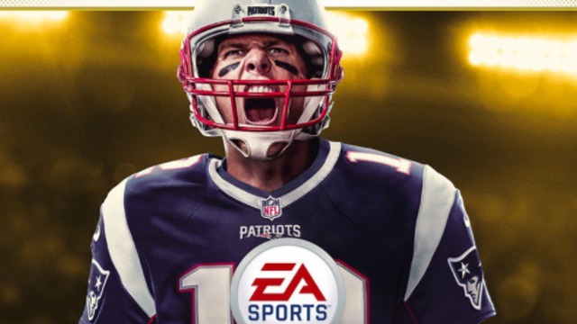 Tom Brady featured on 'Madden 18' cover