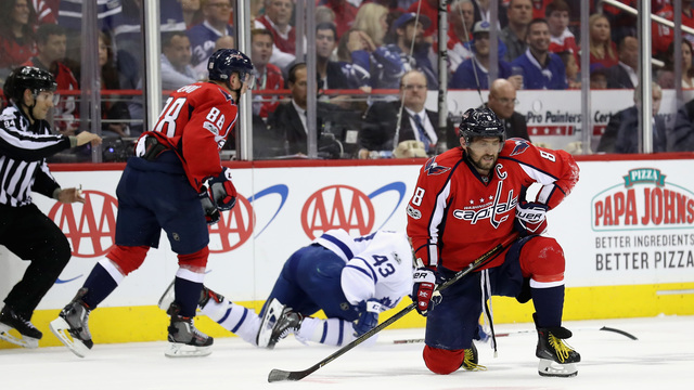 Ovechkin injured knee on Kadri hit, won't need surgery