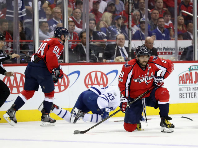 Ovechkin injured knee on Kadri hit, won't need surgery