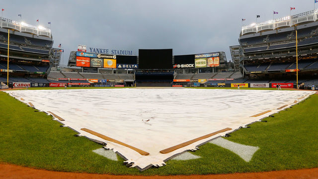 Astros-Yankees game postponed due to rain
