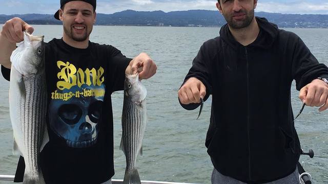 Thompson boasts about catching bigger fish than Pachulia