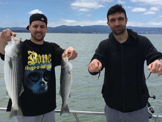 Thompson boasts about catching bigger fish than Pachulia