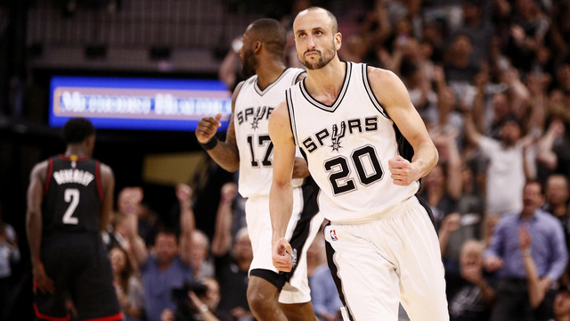 Spurs start Ginobili in what may be his final NBA game