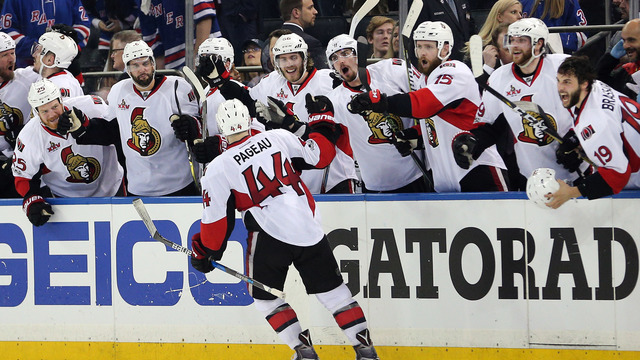 Senators' Pageau could conclude playoffs with rare stat line