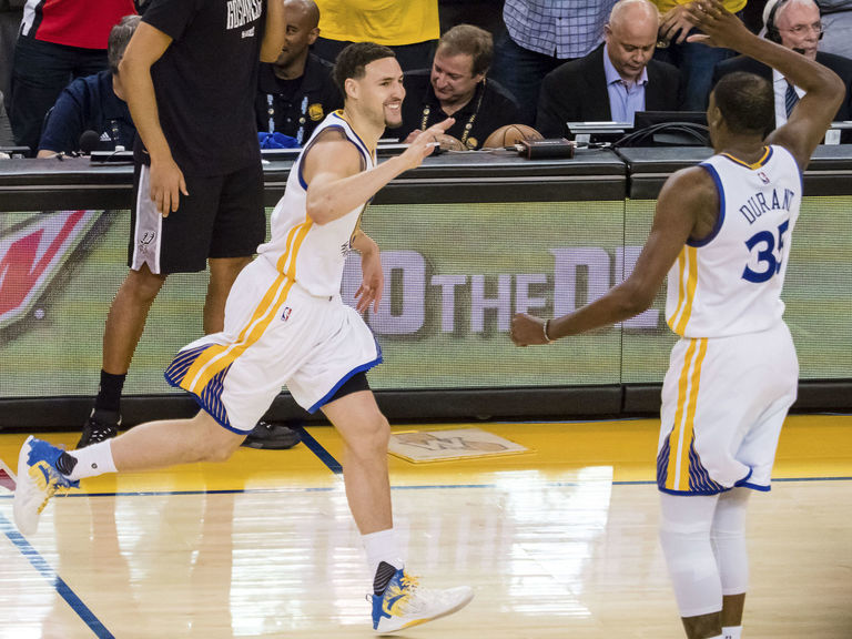 Watch Klay says he'll buy Warriors toasters if they go 160 in