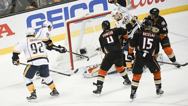 Johansen, Neal tie Predators playoff records