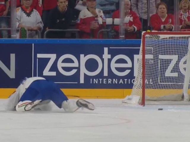 Watch: Italy's Egger blows tire, scores brutal own goal