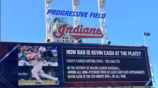 Indians welcome Rays' manager Kevin Cash with 80-grade shade