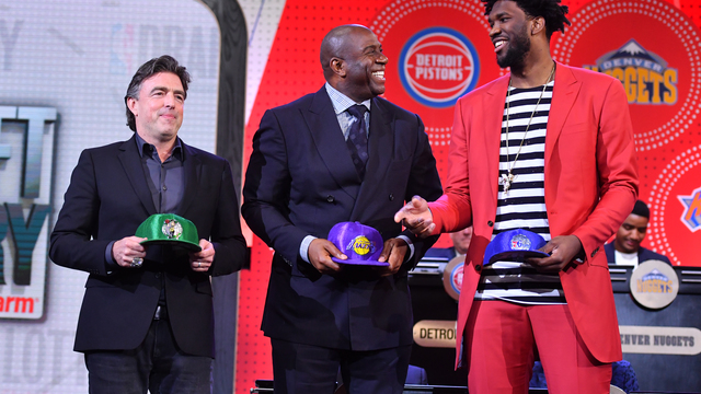 Celtics win draft lottery; Lakers, Sixers round out top 3