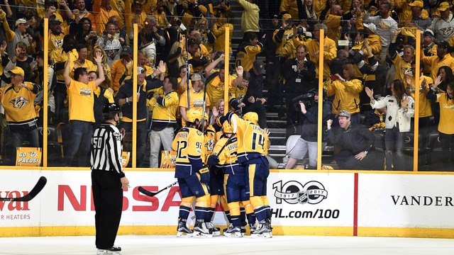 Predators become 1st team in 20 years with 10 straight home wins in playoffs