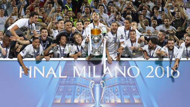 UEFA moves trophy presentations from stands to the pitch