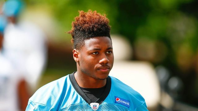Watch: Panthers rookie Samuel got dropped off at camp by his mom