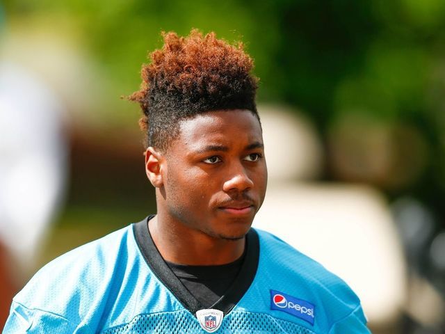 Watch: Panthers rookie Samuel got dropped off at camp by his mom