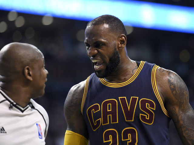 Watch: LeBron 'didn't feel that great,' still scores 38 in Game 1