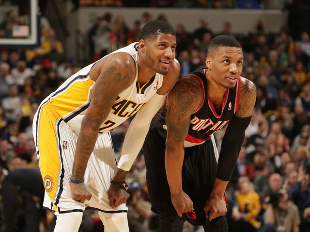 Lillard appears to support fan's plea for Trail Blazers to acquire Paul George