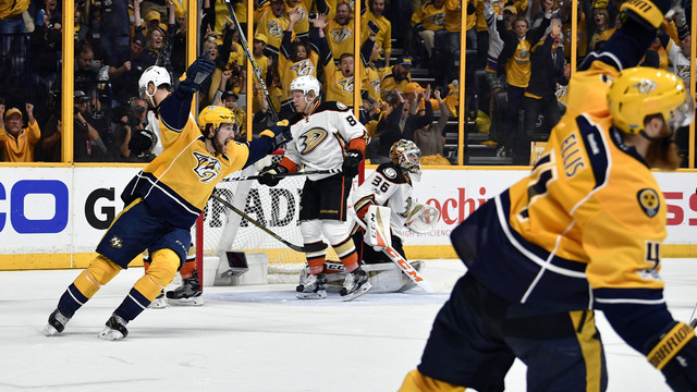 Watch: Forsberg scores in final minute to send Game 4 to OT