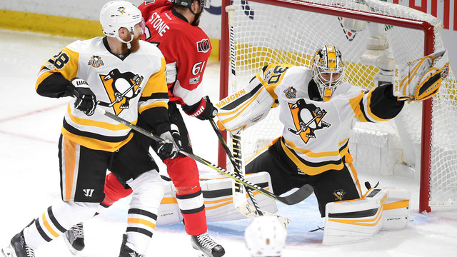 Penguins to start Murray over Fleury in Game 4