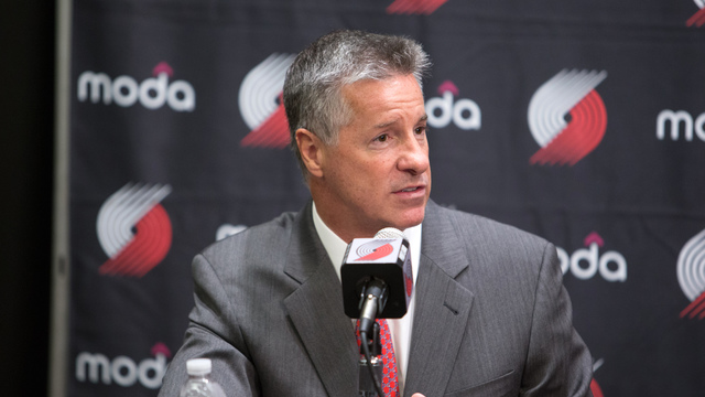 Report: Trail Blazers deny Hawks permission to speak with GM Olshey