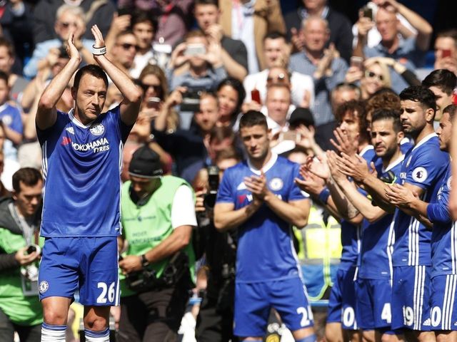 Look: Terry exits final Chelsea match in 26th minute to standing ovation